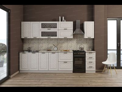 Кухня "Агава 2.6 м МДФ" (Эра)