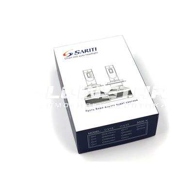 Светодиодные автолампы головного света V17/9006(HB4) с вентилятором, 5500К, 12V, 45W