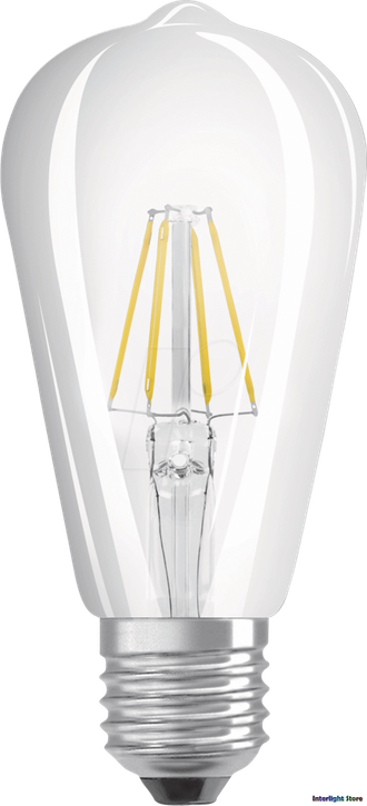 Osram Parathom LED Filament CL Edison ST64 7w 827 E27