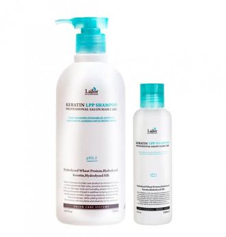 Безсульфатный протеиновый шампунь Lador Keratin LPP Shampoo