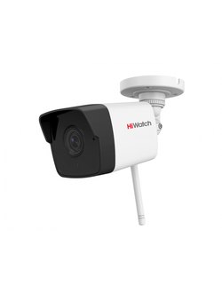 HiWatch DS-I250W(B) 2Мп цилиндрическая IP-видеокамера с EXIR-подсветкой до 30 м, Wi-Fi и микрофоном