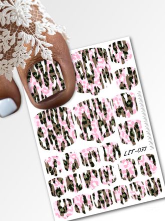 Мини пленки для педикюра LIT-037