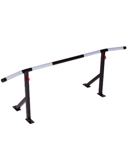 Турник настенный со средним и широким хватом черный