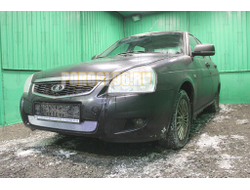 Защита радиатора Lada Priora 2014- (рестайлинг) chrome