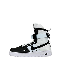 Nike SF Air Force 1 High Panda белые с черным
