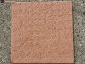 trotuarnaya-plitka-kamastone-tuchka-0772-300-300-30-korichnevyj-beton