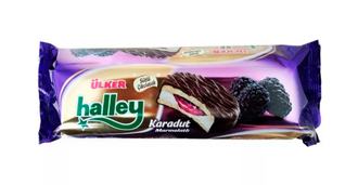 ULKER HALLEY ПЕЧЕНЬЕ С ШЕЛКОВИЦЕЙ, 236 ГР.