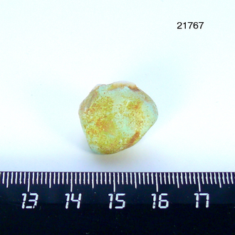 Бирюза натуральная (необработанная) Казахстан арт.21767: 4,7г - 21*18*12мм