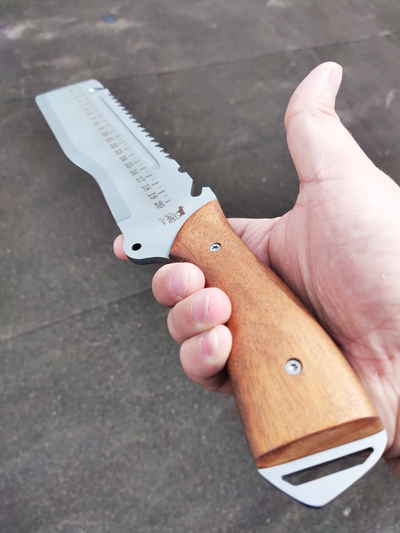 Мачете Экспедиционный (сталь 65х13, рукоять - красное дерево)