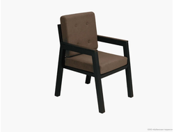 Кресло Денвер обеденное из алюминия