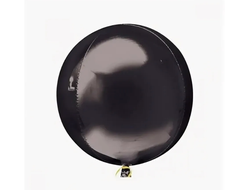Шар фольгированный Сфера черная