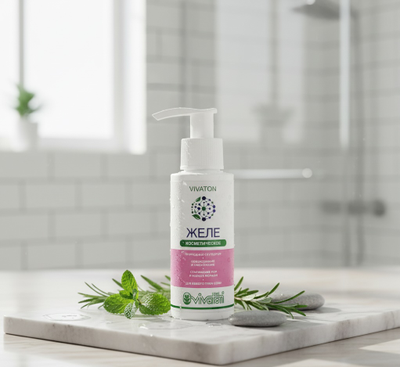 Косметическое желе «Виватон», 100 мл — Легкое увлажнение и база под макияж