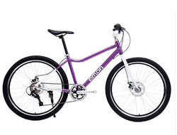 RR 072 26" (фиолетовый) (сталь, 7 скоростей, диск. тормоза)