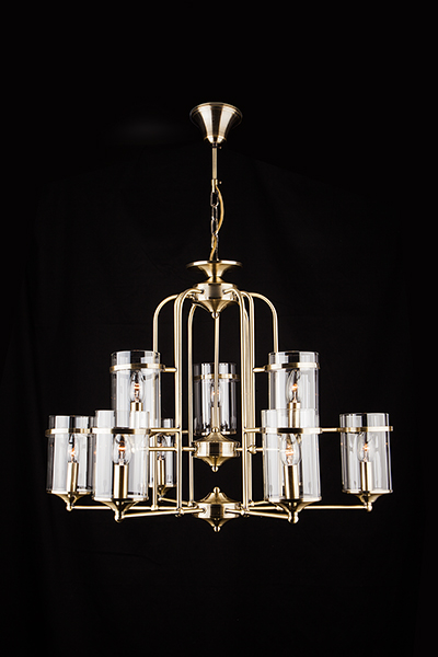 Подвесная люстра в стиле лофт 60040/9 античная бронза