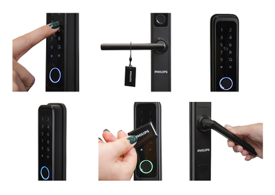 Электронный дверной замок Philips EasyKey DDL608-5HWS