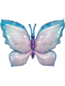 Бабочка, Серебристо-голубая