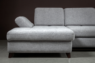 ДИВАН ДОМИНИКА (L266*P189*H87) УГЛОВОЙ МАЛЫЙ С УЗКИМ ЛОКТЕМ NEXTFORM