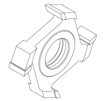 Пазовая фреза FABA 3110 4.0