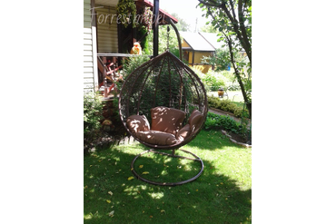 подвесное кресло siesta brown
