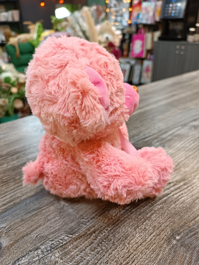 Игрушка мягкая "Мишка Розовый" 20см