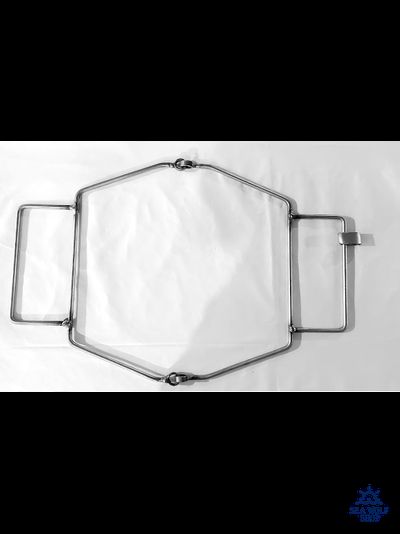 Питомза SW 40л сетка ПЭН с нерж. ручками 5мм