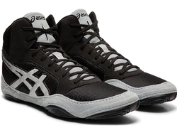 борцовки Asics Snapdown 2 Black/Silver J703Y-001 wrestling shoes фото черные с серым