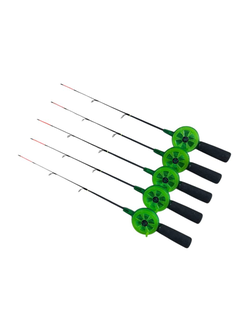 Удочка зимняя "PIKE" хлыст мягкий HFB-99F 53см (цена за 5 шт)