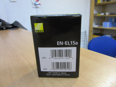 Аккумулятор Nikon EN-EL15A