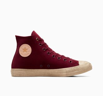 Converse x Wonka Chuck Taylor Corduroy бордовые