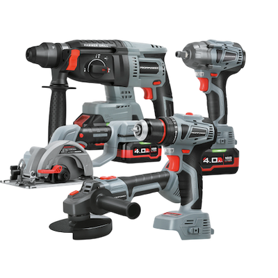 Аккумуляторный бесщеточный НАБОР 5в1 PROFIPOWER ProfiSet-5F18