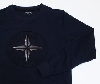 Свитшот Stone island  Logo Темно - Синий