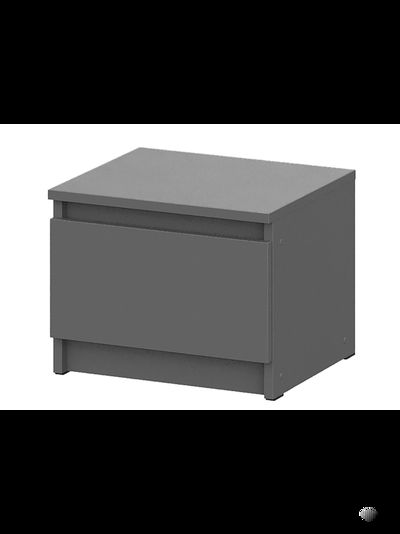 Денвер комплект мебели для спальни Графит серый