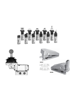 5/2 Пневмораспределители с механическим управлением