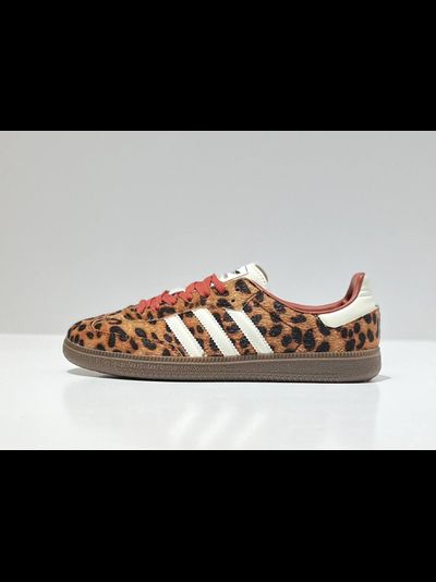 Adidas Samba OG Preloved Red Leopard
