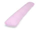 Подушка для всего тела, I 190 х 35 см, искусственный пух, наволочка сатин страйп Люкс цвет Розовый