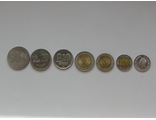 Набор монет Эквадора. 7 шт.