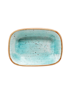 Блюдо прямоуг. 140*100 мм. Аква BONNA