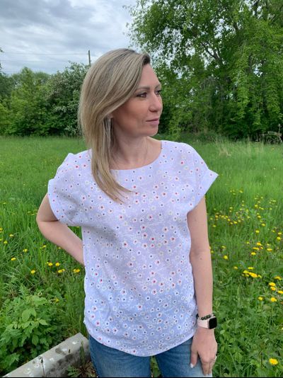 Блузка 639-04230 мультиколор