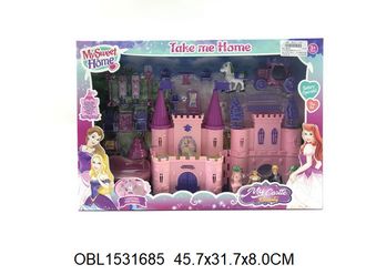 Замок с мебелью со светом и музыкой (артикул 29029)