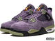 NIKE AIR JORDAN 4 CANYON PURPLE С МЕХОМ (35-45)