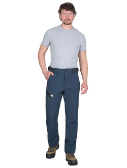 Брюки "СИРИУС-Спейс" софтшелл синие