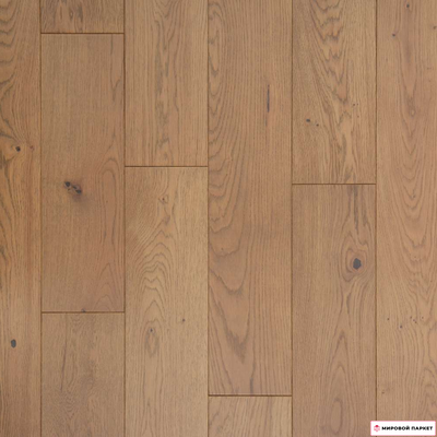 Инженерная доска Lab Arte Дуб Натур Скала 150 мм 1-полосная с фаской лак шип-паз толщина 15 мм 1.8 м2