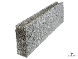 Керамзитобетонный блок Lakka H-75