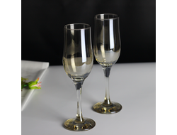 Бокал для шампанского "графит"