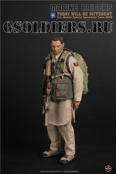 Коллекционная фигурка 1/6 MARINE RAIDERS TODAY WILL BE DIFFERENT MSOT 8222 (SS094) - Soldier Story