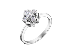 Кольцо калейдоскоп бриллиантов арт. 810071.