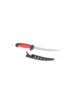 Нож разделочный "филейный" с  прорезиненной ручкой 16 (лезвие) см  5шту