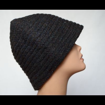 Разноцветная шляпа клош с полями Vizio Италия 6126 F1