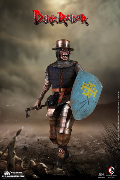 Воскресший солдат - КОЛЛЕКЦИОННАЯ ФИГУРКА 1/6 NIGHTMARE SEIRES (DIECAST ALLOY)  - DARK RAIDER (NS002) - COOMODEL