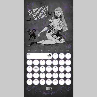 The Nightmare Before Christmas Tim Burton Official Календарь 2022